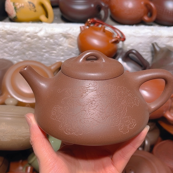 紫砂茶壶宜兴原矿紫砂壶270