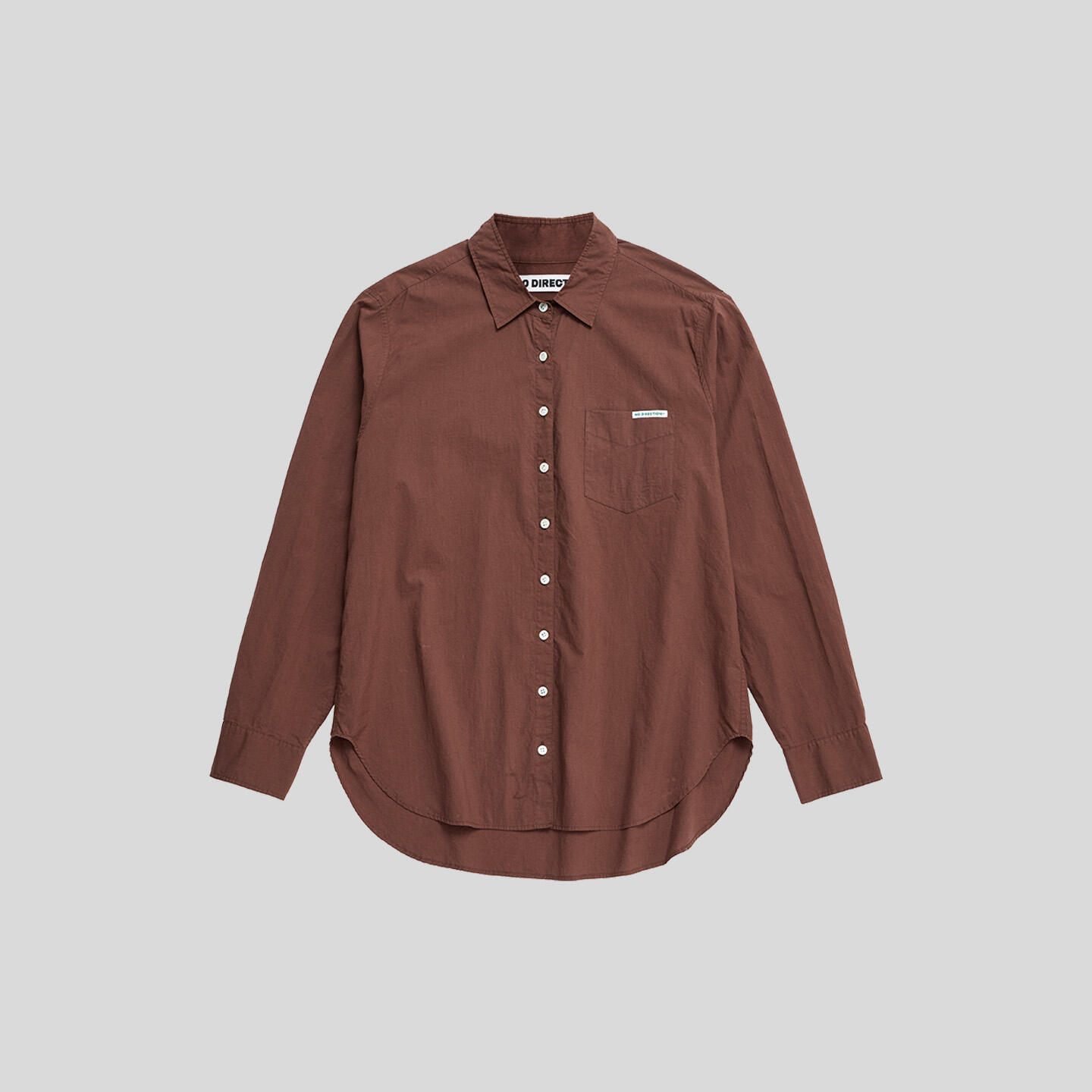 NO DIRECTION+logo装饰经典衬衫N530401103B