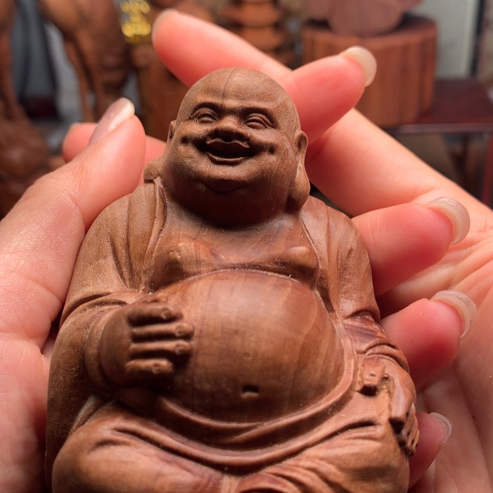 檀香木把件老山檀木微瑕