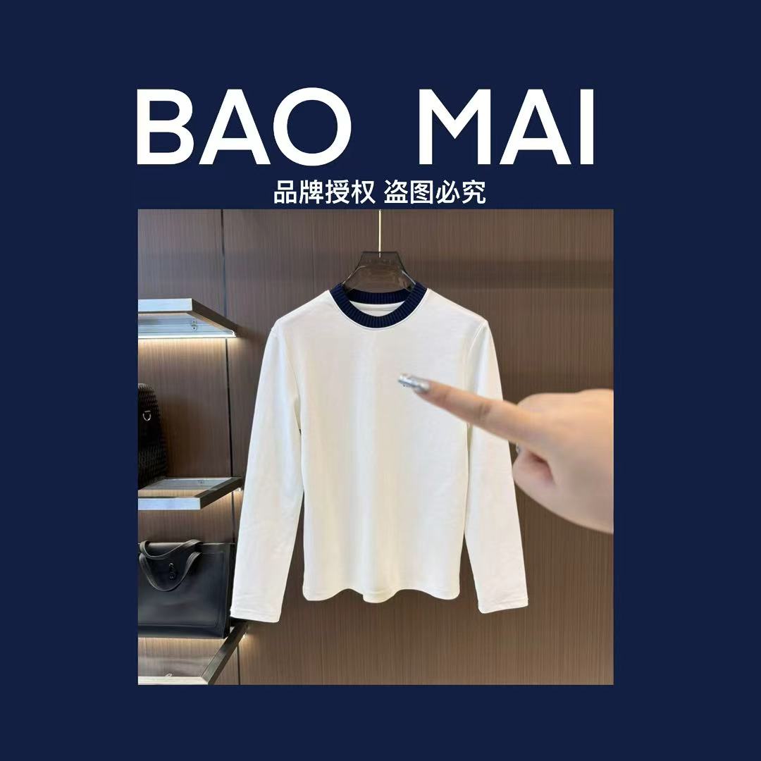 5F-XF-801款长袖时尚百搭T恤12.051