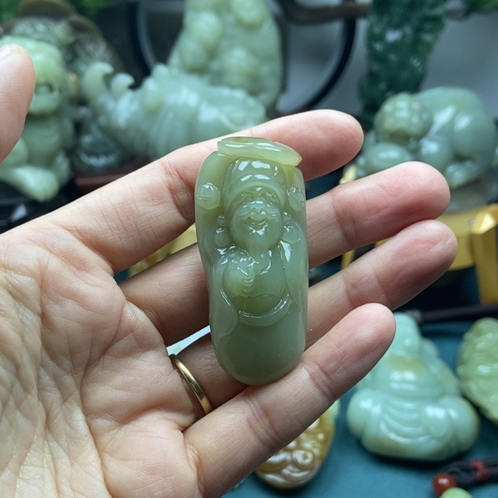 和田玉挂件未镶嵌