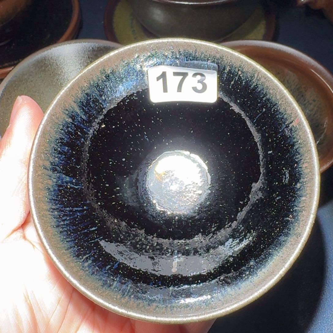小雨茶盏，手工柴烧，