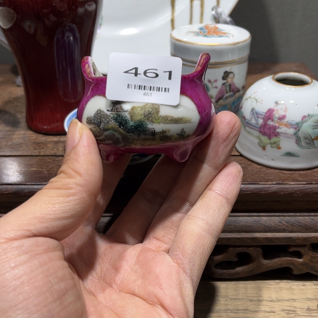 三***竖瓷器小摆件儿461号