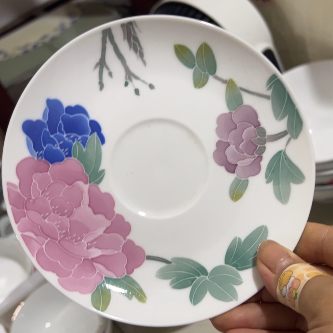 醴陵高温瓷器手绘15厘米
