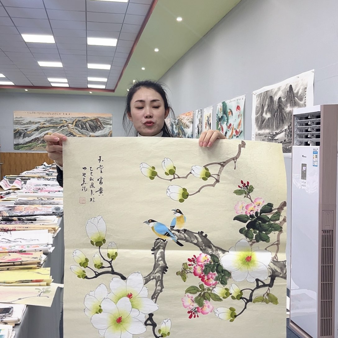 国画国画纯手绘作品