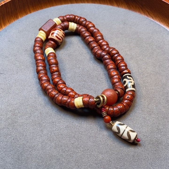 菩提把件未镶嵌星月菩提子