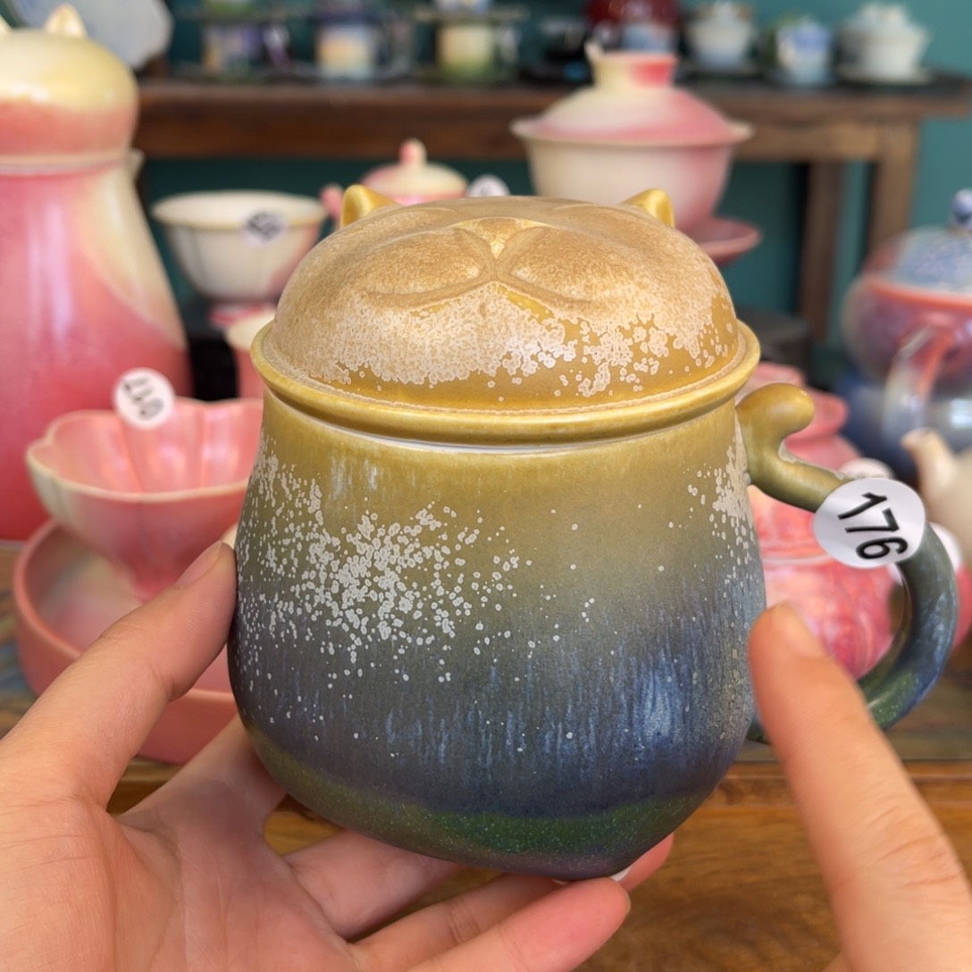 摆件木夕陶瓷手工茶器