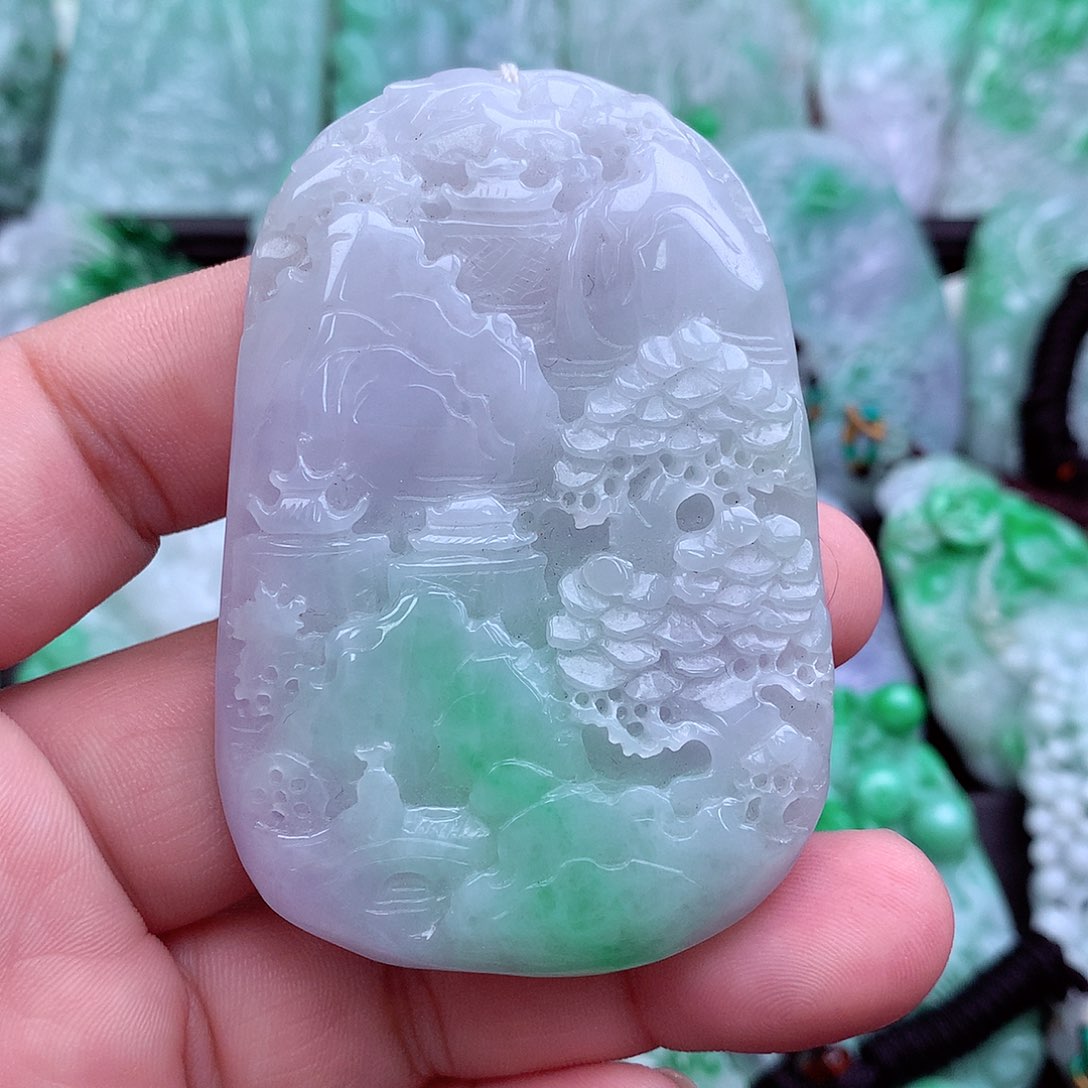 翡翠吊坠(不含链)未镶嵌