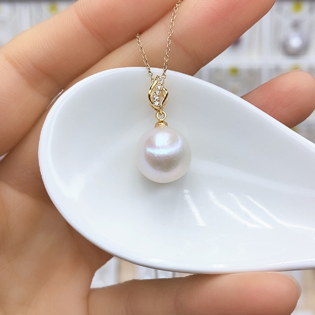 淡水珍珠合金颈饰