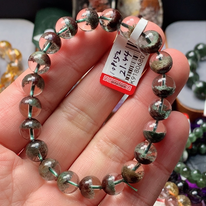 水晶手串未镶嵌天然