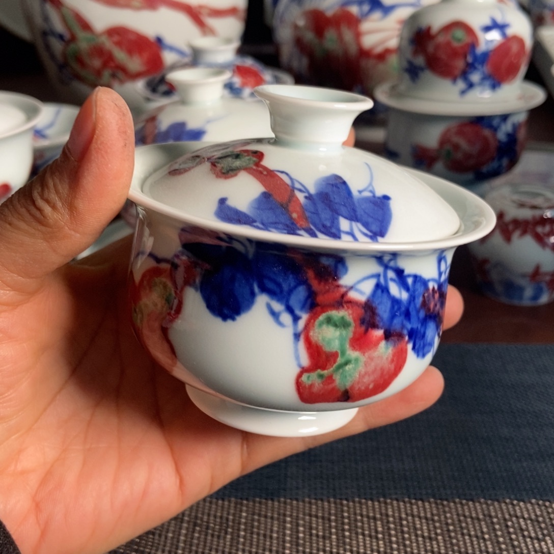 陶摆件景德镇的陶瓷艺术微瑕