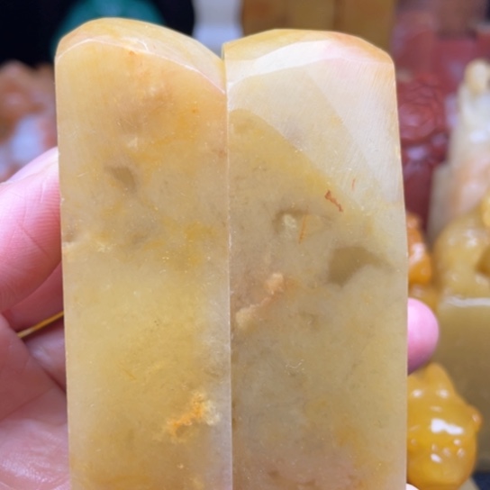 老挝石质地細膩光滑篆刻写字刀感十足