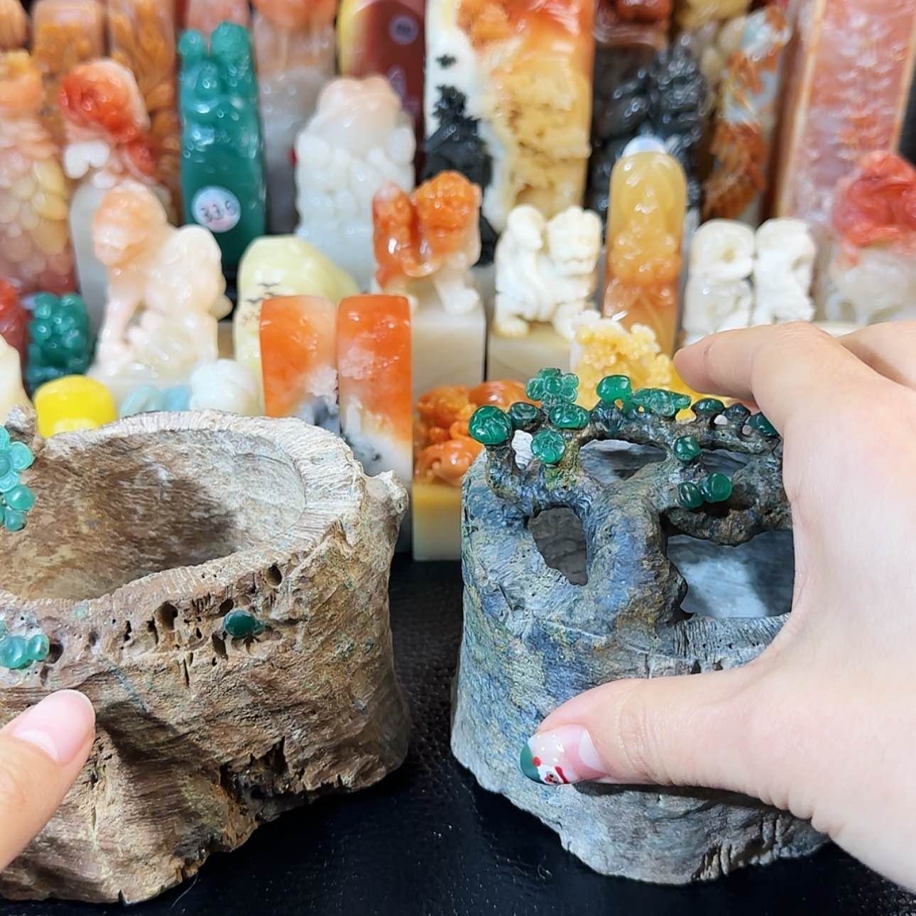 【闪购商品】寿山石印石怀***寝寿山石印章