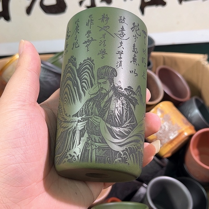 茶杯紫砂全手工紫砂主人杯