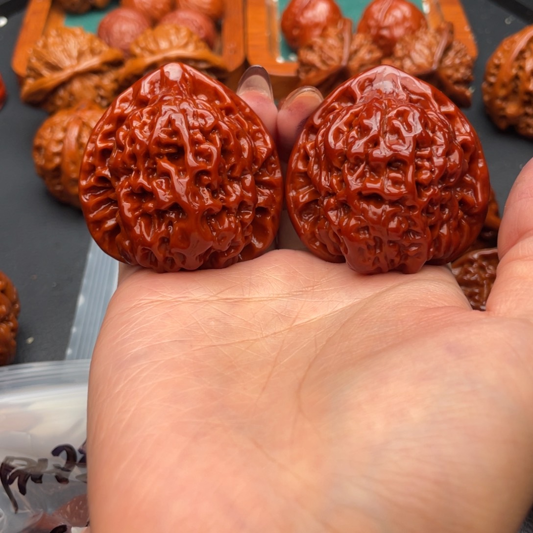 文玩核桃把件官帽