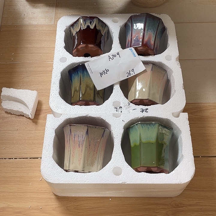 粗陶多肉花盆微瑕709