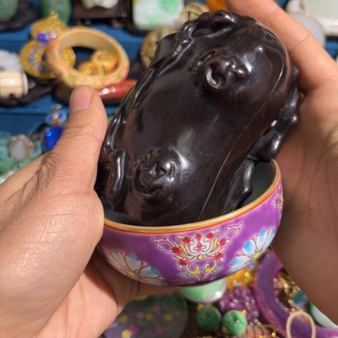 瓷片半**过精美好好看漂亮大器