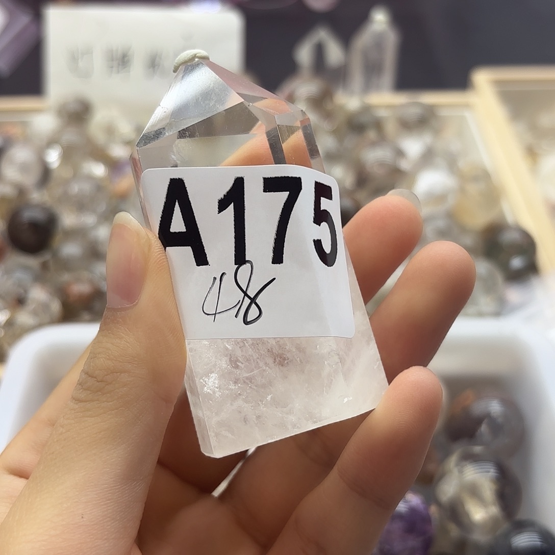 汤***圆水晶珠宝半成品未镶嵌175