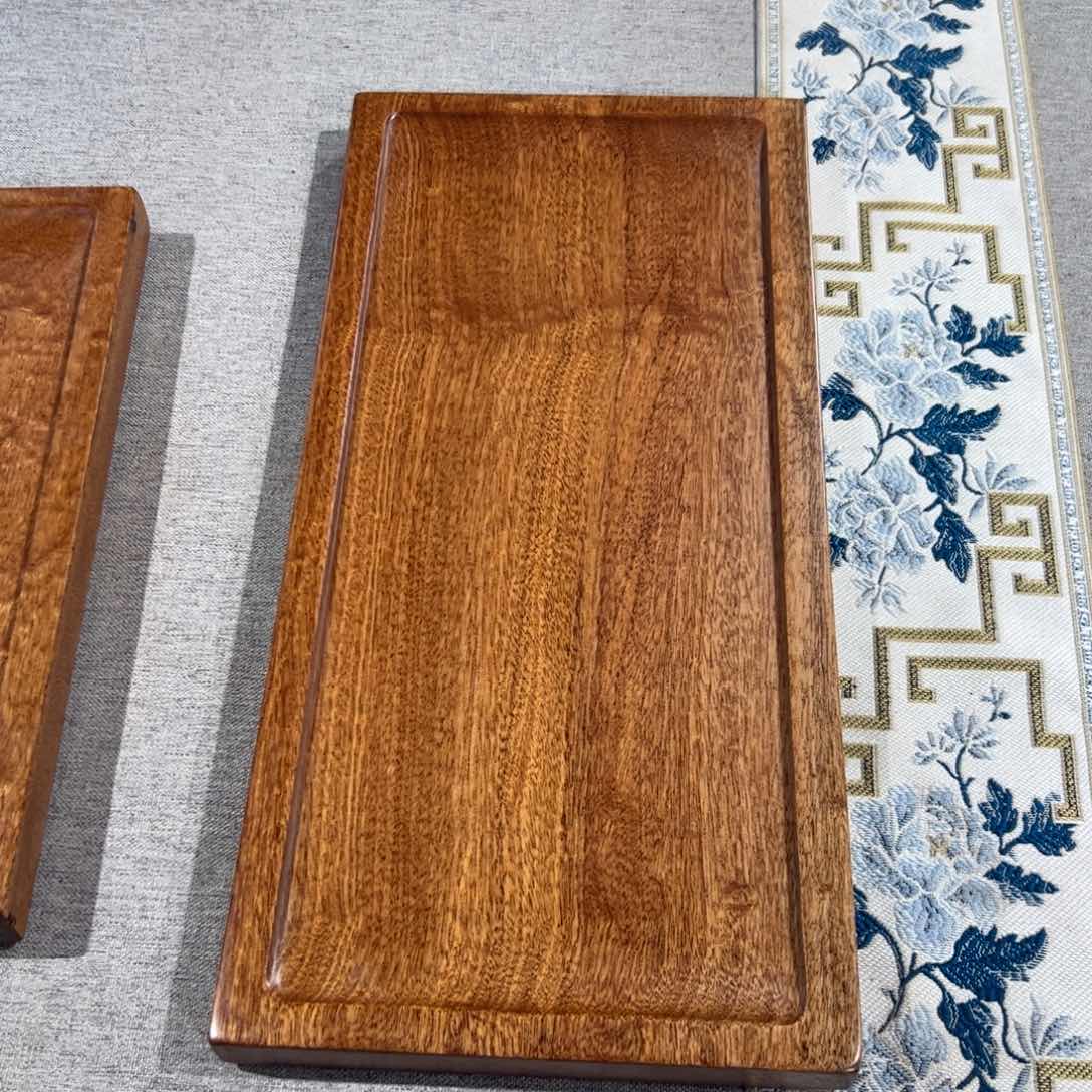 木冼实木茶盘39x18x2