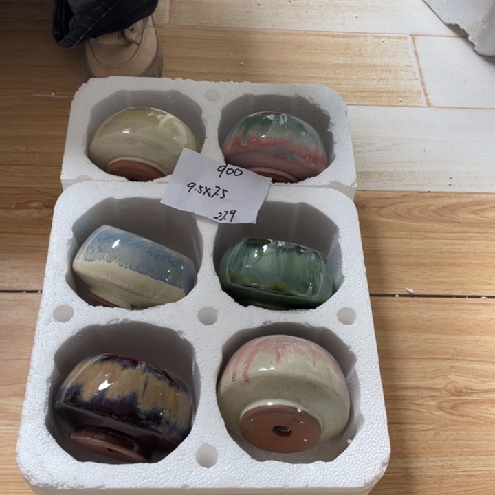 粗陶多肉花盆微瑕900