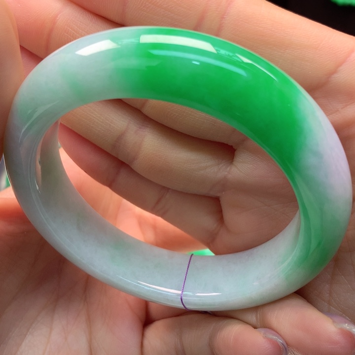 【闪购商品】翡翠手镯未镶嵌天然翡翠手镯