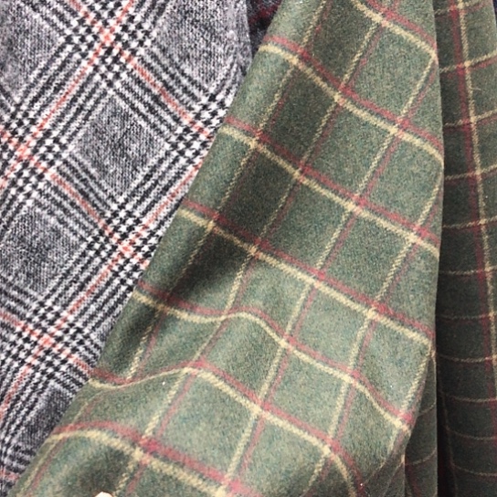 混纺1.5米时尚新款格子面料