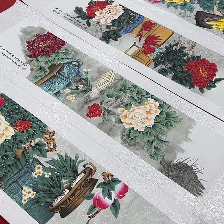 国画展示作品展示作品