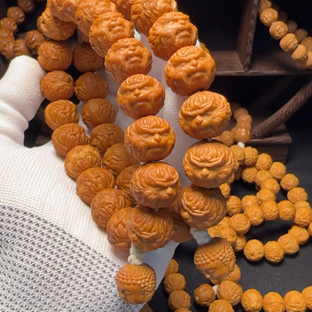 户***人吊坠猴头核桃猴头