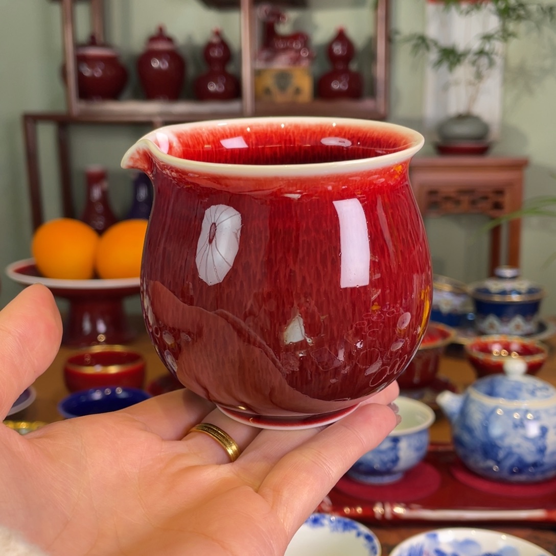 清欢雅玩原矿郎红福利公道杯