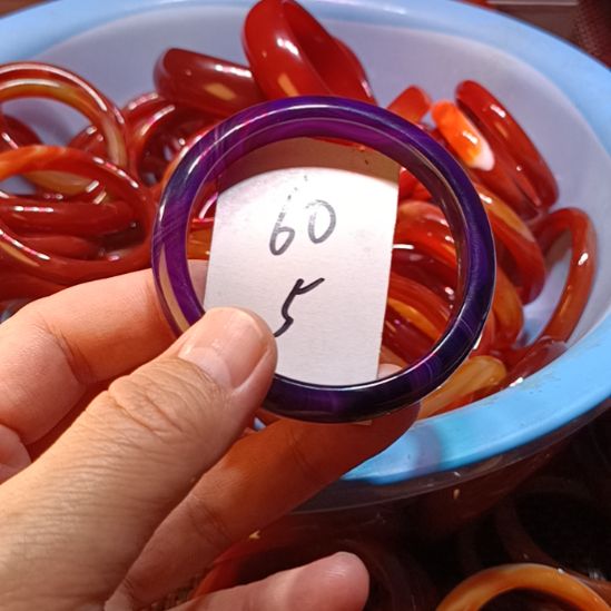 玛瑙/玉髓未镶嵌手镯