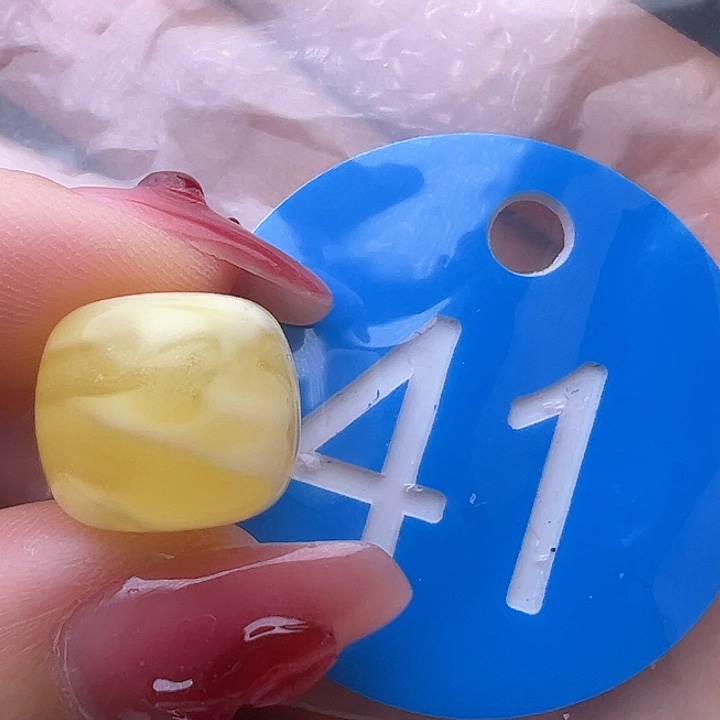 蜜蜡裸石未镶嵌13mm 老型