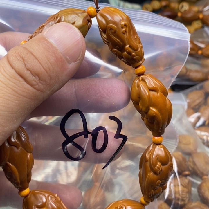 橄榄核手串/手链橄榄核雕工艺手串