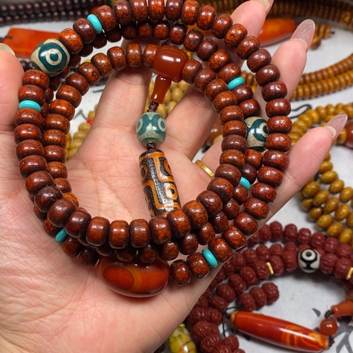 吊坠星月菩提老星月10/6.5