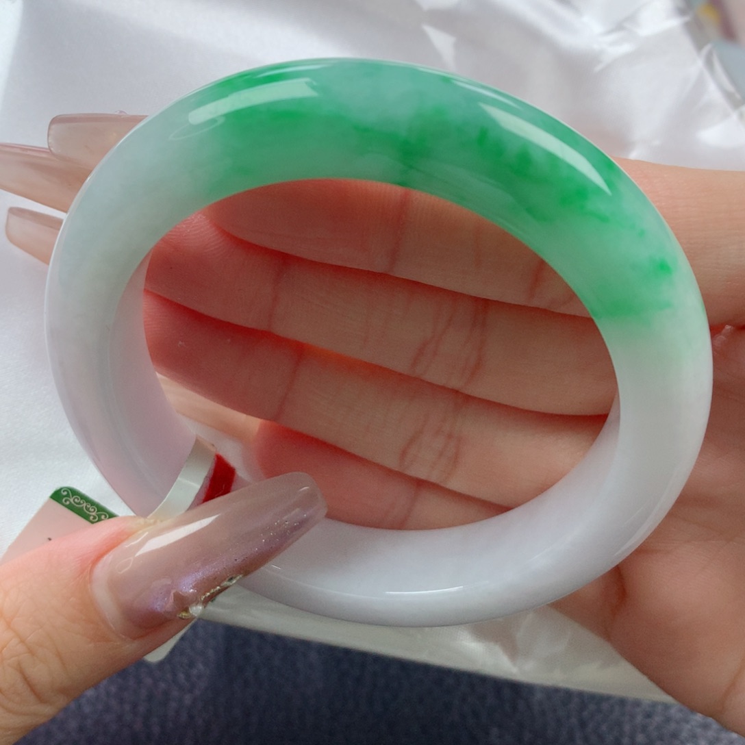 未镶嵌手镯翡翠缅甸天然翡翠A货55