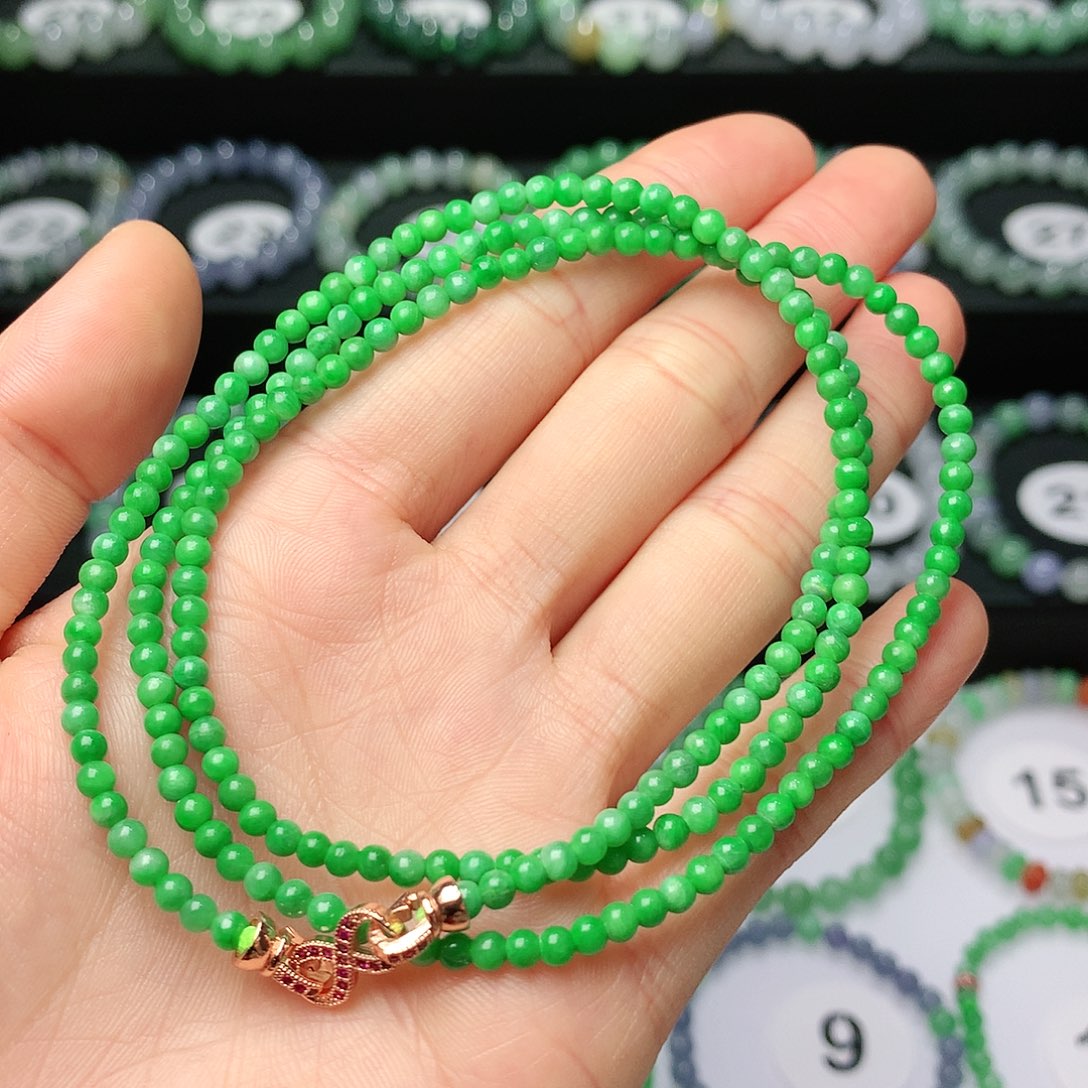 翡翠手链未镶嵌翡翠