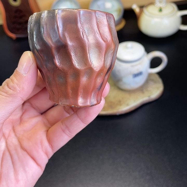 燃薪柴烧茶器主人杯