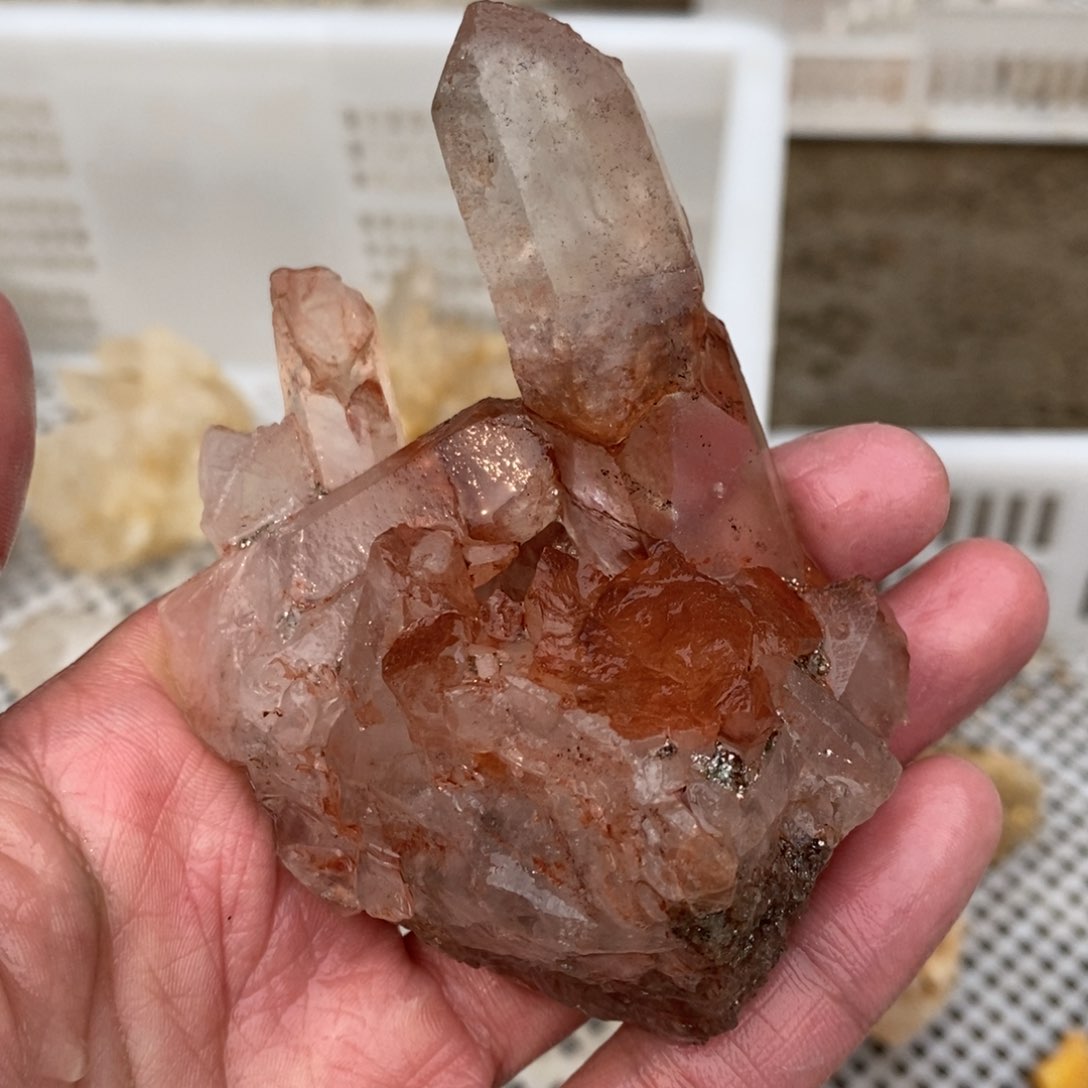 水晶水晶原石摆件未镶嵌