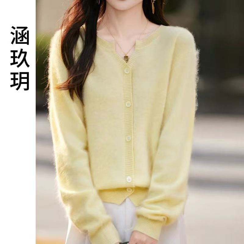 涵玖玥【珍奢拉绒】北纬38.5度 温柔法式甜美外套影05-LM272