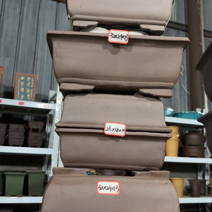 紫砂花盆           100-6