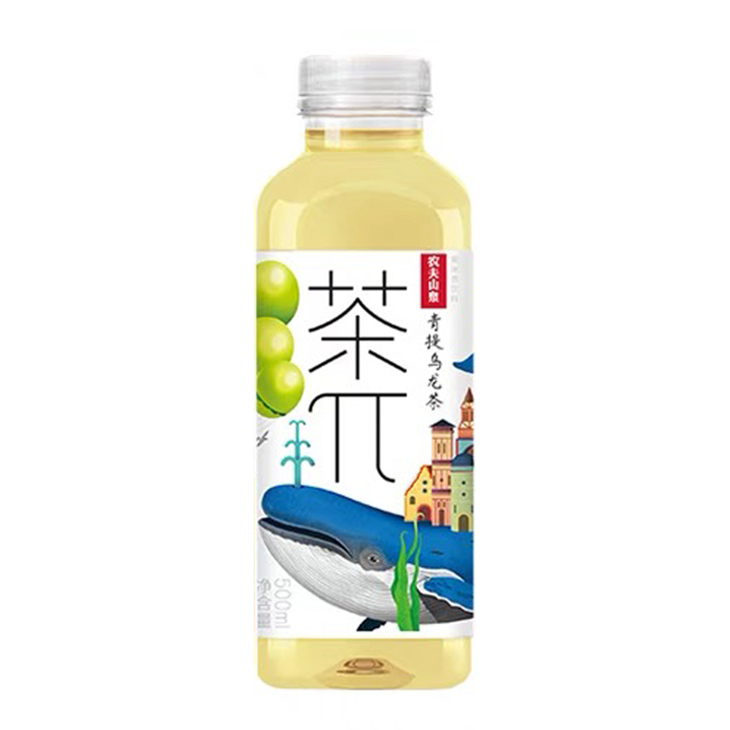 农夫山泉青提乌龙茶青提乌龙味 500ml