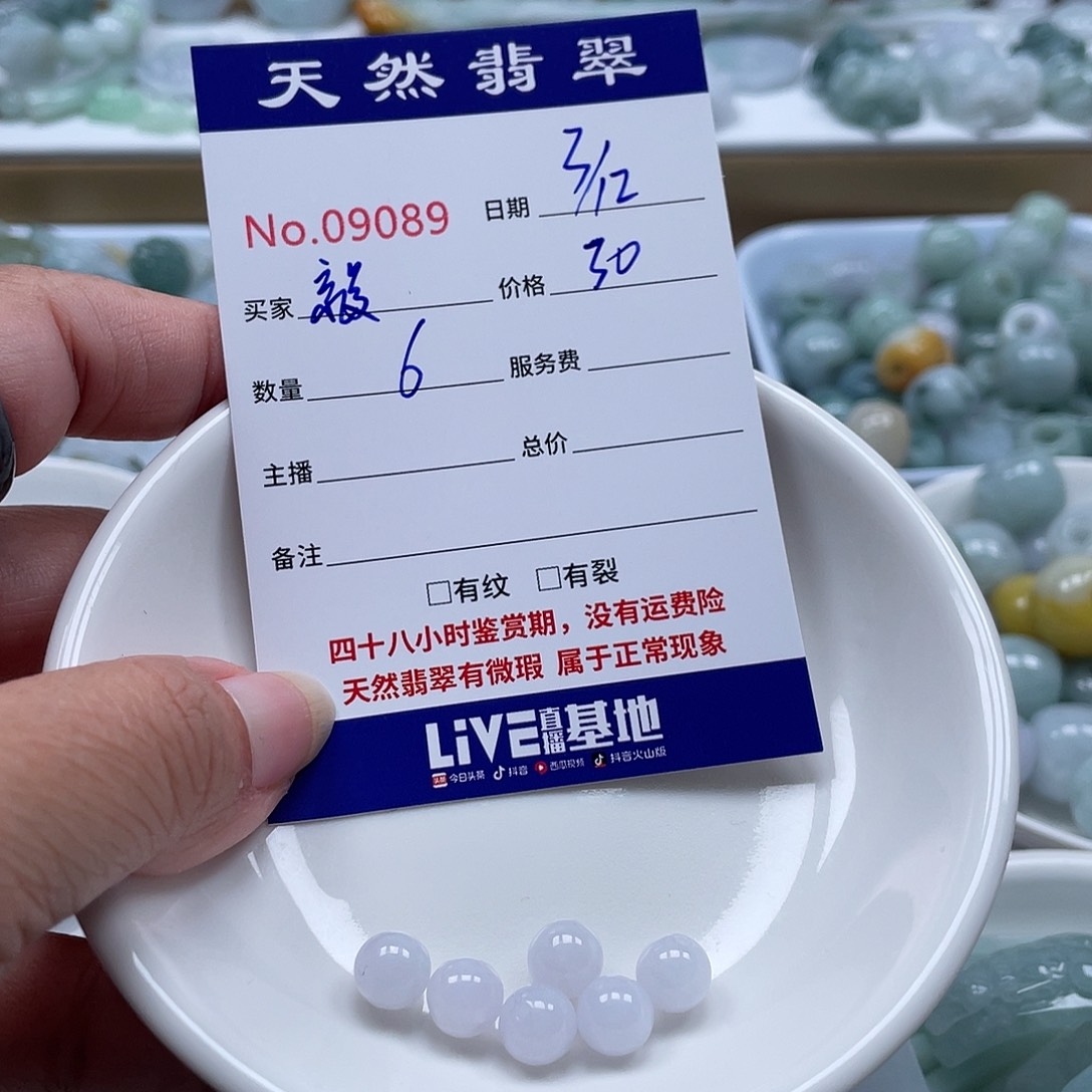 毅****翡翠未镶嵌颈饰4577