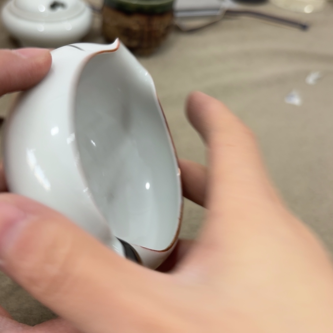 瓷片非常好看漂亮的物品 