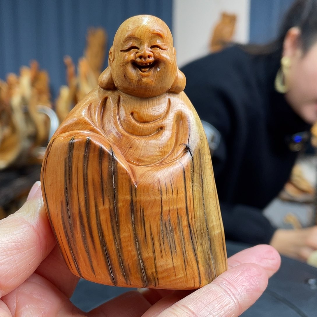 柏木（崖柏）手把件