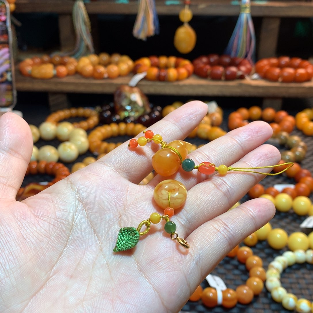 久***融蜜蜡未镶嵌吊坠(不含链)蜜蜡吊坠定制