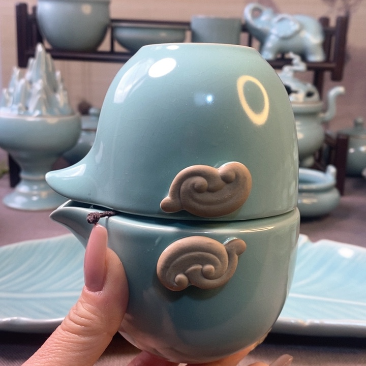 原产地汝瓷五件套