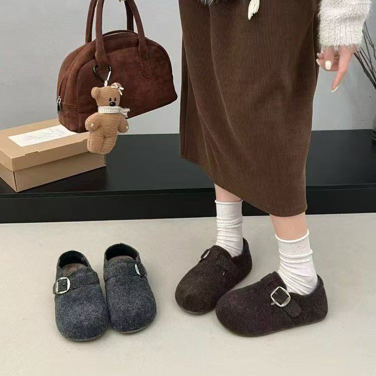 欧码灰色灰色系勃肯鞋