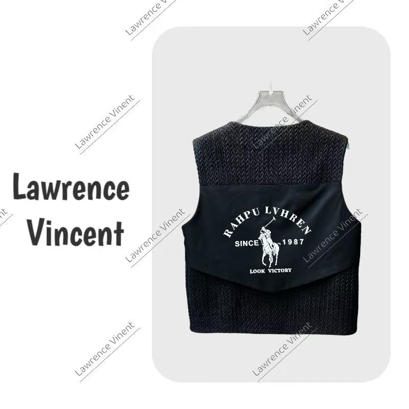 Lawrence Vincent 秋季高奢定制新款百搭背心MJ0918