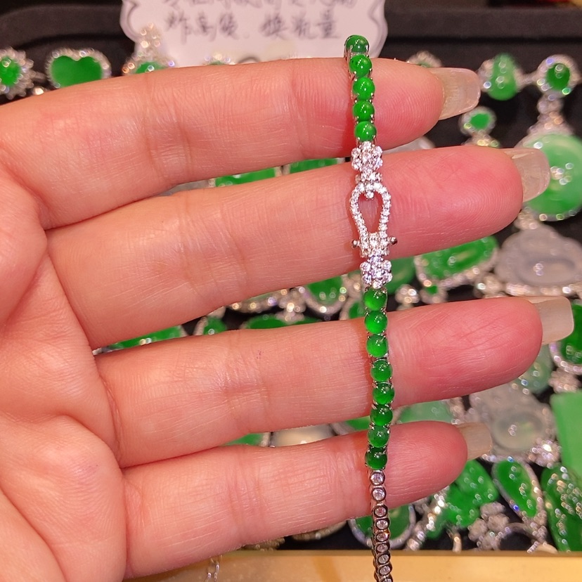 【闪购商品】未镶嵌手链翡翠天然翡翠