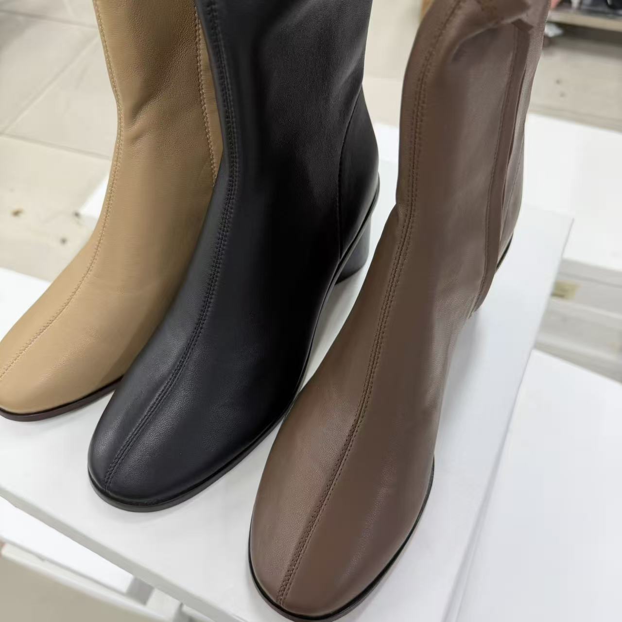 26新款时尚女靴潜流外穿马西靴短靴-1454