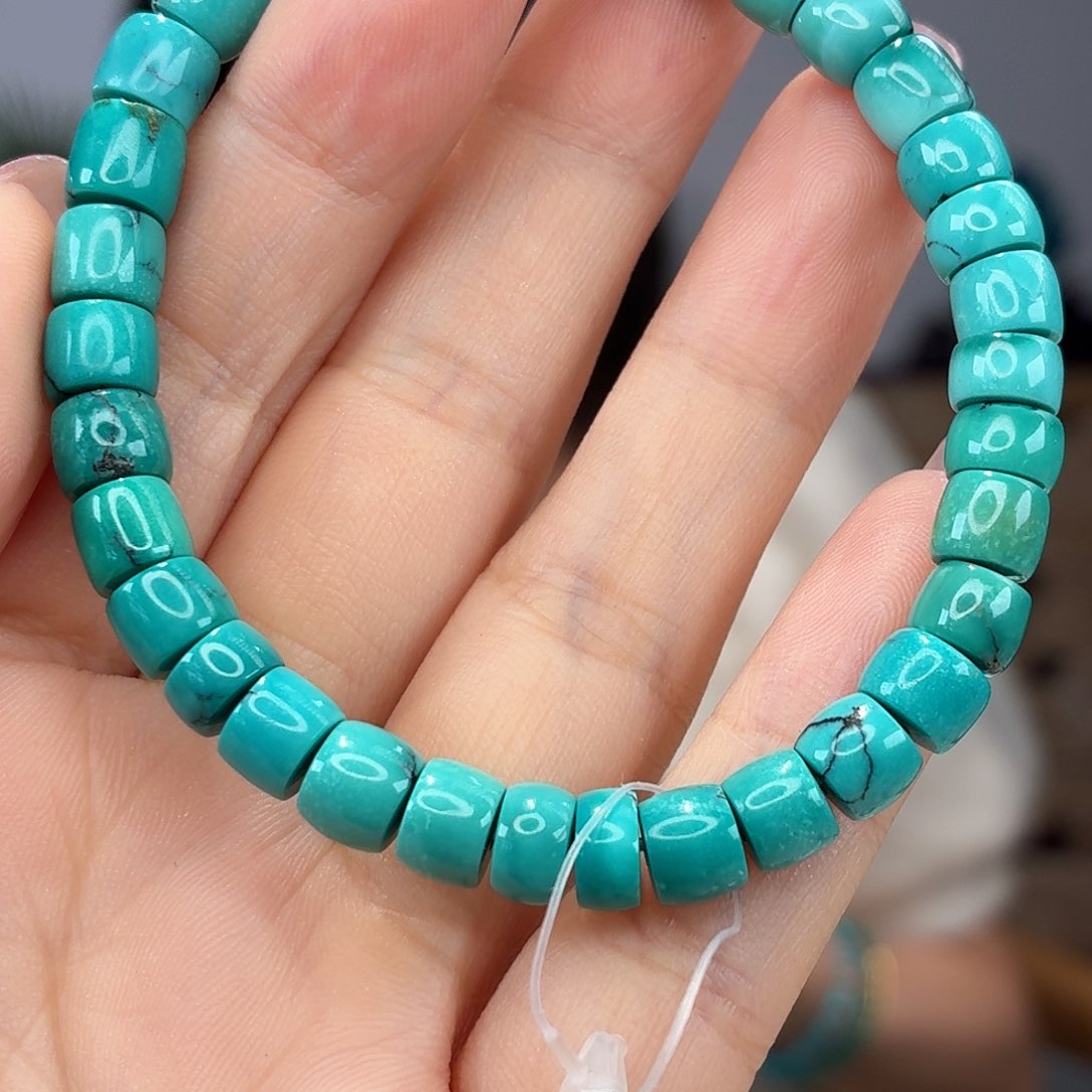 未镶嵌绿松石手链菩***书